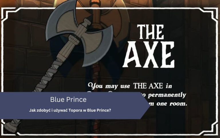 Jak zdobyć i używać Topora w Blue Prince?