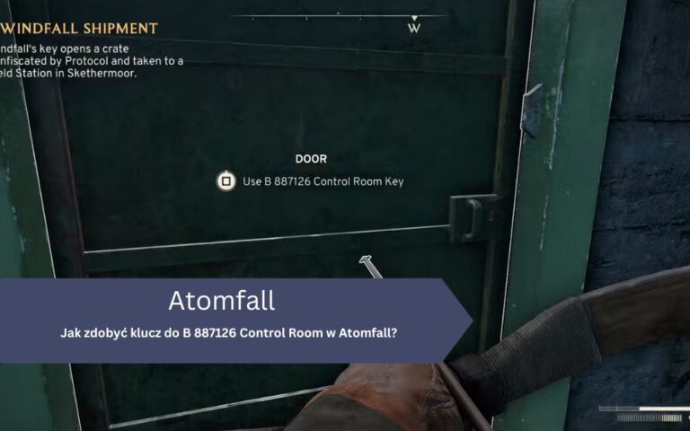 Atomfall – pokój kontrolny: jak zdobyć klucz, B 887126