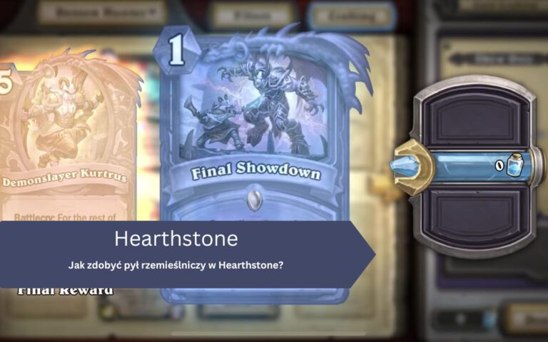 Jak zdobyć pył rzemieślniczy w Hearthstone?