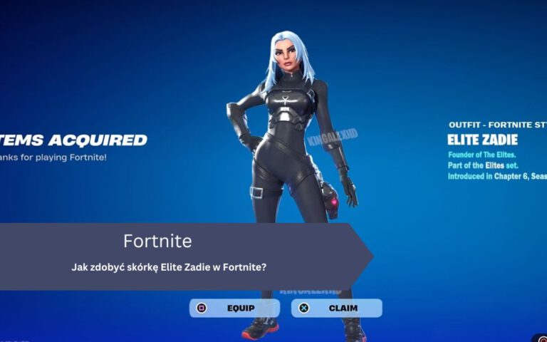 Jak zdobyć skórkę Elite Zadie w Fortnite?