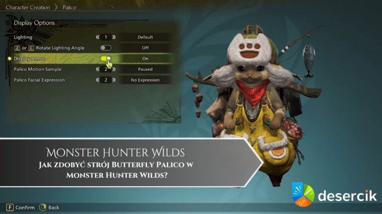 Jak zdobyć strój Butterfly Palico w Monster Hunter Wilds?