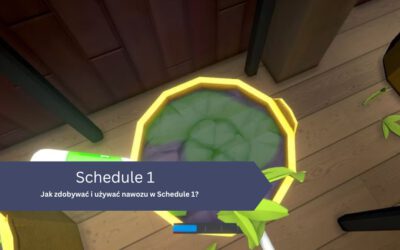 Jak zdobywać i używać nawozu w Schedule 1?