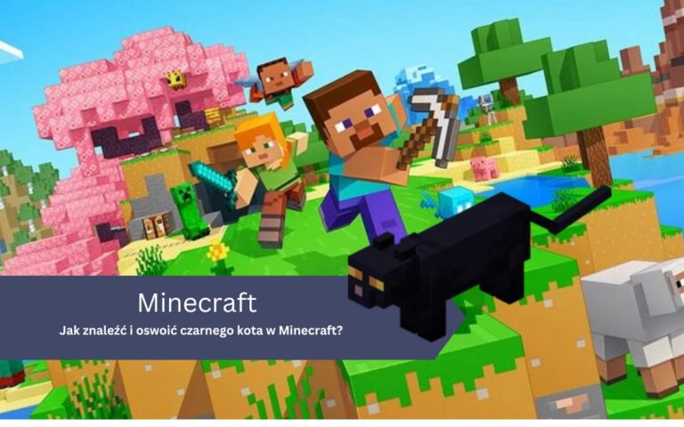 Jak znaleźć i oswoić czarnego kota w Minecraft?
