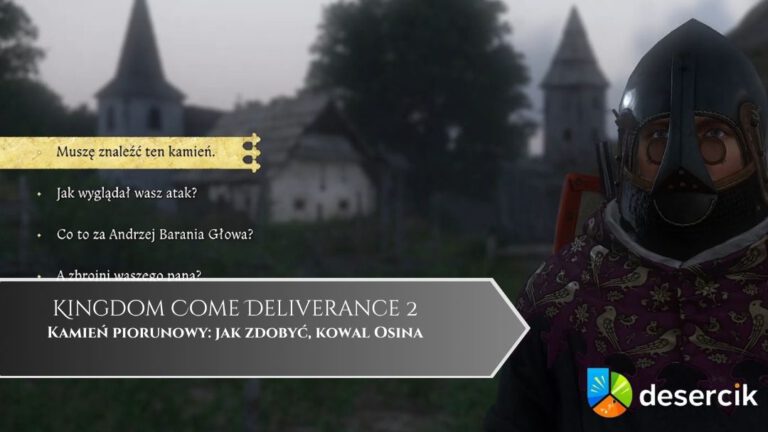 Kingdom Come Deliverance 2 – Kamień piorunowy: jak zdobyć, kowal Osina
