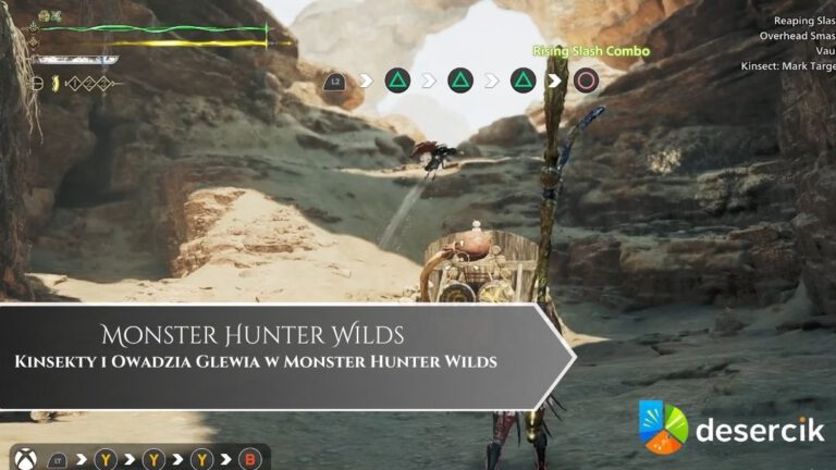 Kinsekty i Owadzia Glewia w Monster Hunter Wilds