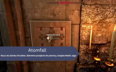 Klucz do Zamku Druidów, Sekretne przejście do piwnicy, książka Matki Jago – Atomfall
