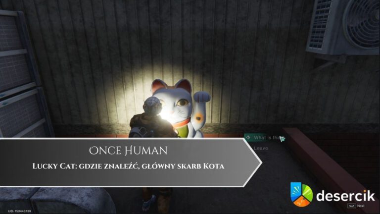 Once Human – Lucky Cat: gdzie znaleźć, główny skarb Kota