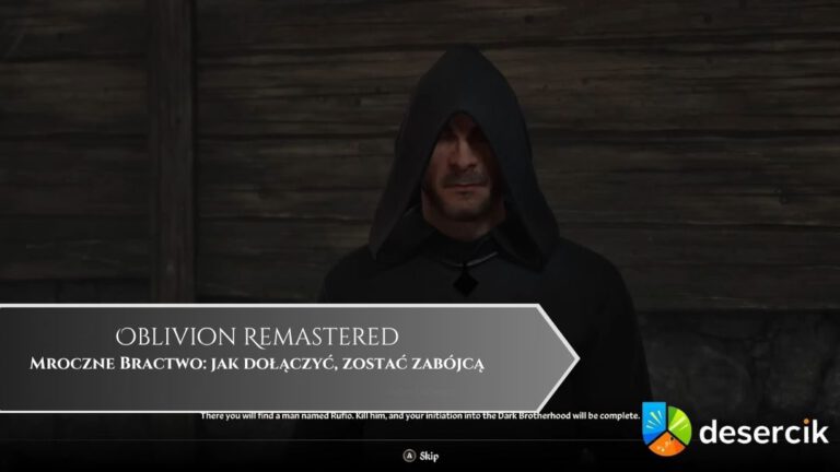 Oblivion Remastered &ndash; Mroczne Bractwo: jak dołączyć, zostać zab&oacute;jcą