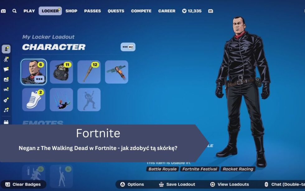 Negan z The Walking Dead w Fortnite - jak zdobyć tą skórkę? - 🌟 Desercik.pl