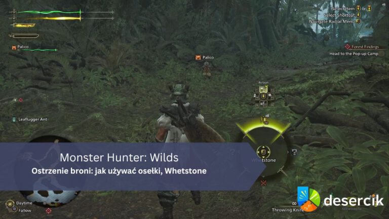 Monster Hunter: Wilds – Ostrzenie broni: jak używać osełki, Whetstone