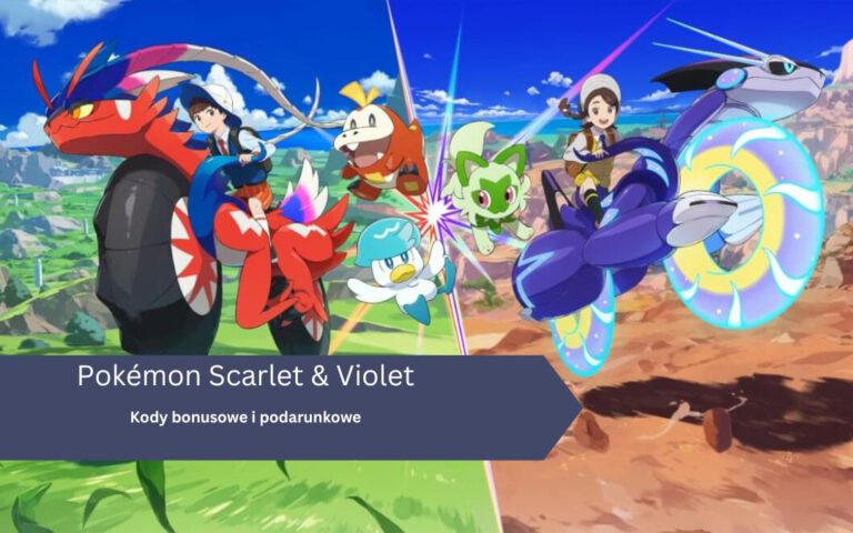 Pokémon Scarlet & Violet – Kody bonusowe i podarunkowe