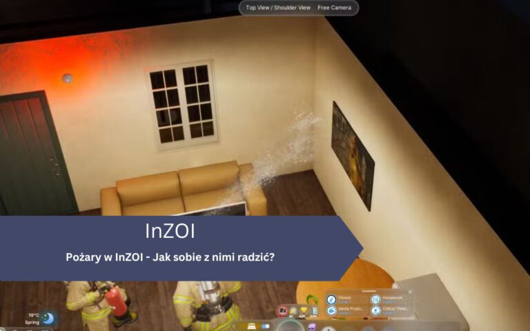 InZOI – pożary: jak gasić, zaopobiegać