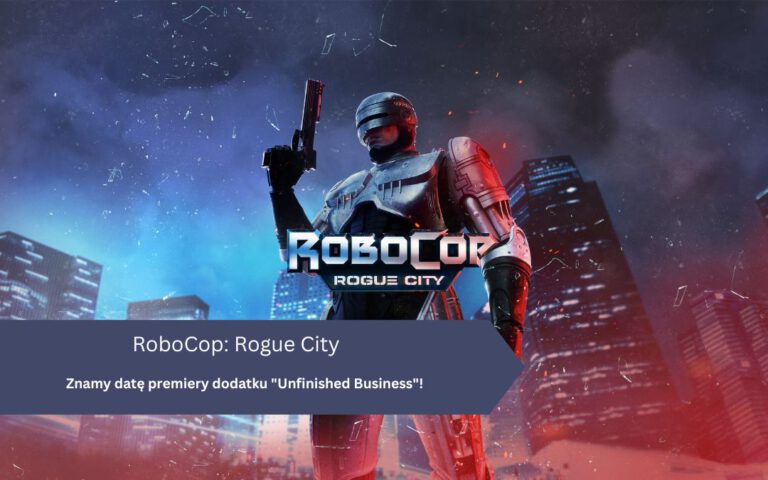 RoboCop: Rogue City – znamy datę premiery dodatku „Unfinished Business”!