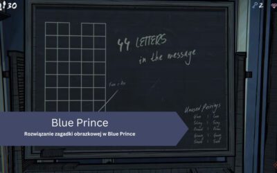Rozwiązanie zagadki obrazkowej w Blue Prince