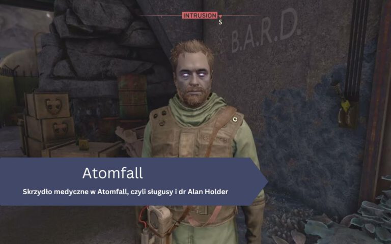 Skrzydło medyczne w Atomfall, czyli sługusy i dr Alan Holder