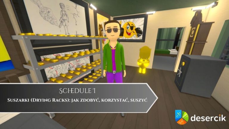 Schedule I – Suszarki (Drying Racks): jak zdobyć, korzystać, suszyć