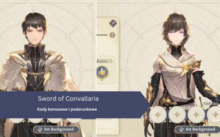 Sword of Convallaria – Kody bonusowe i podarunkowe