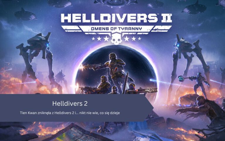 Tien Kwan zniknęła z Helldivers 2 i… nikt nie wie, co się dzieje