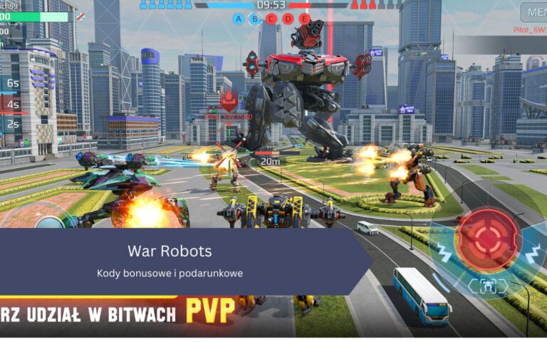 War Robots – Kody bonusowe i podarunkowe
