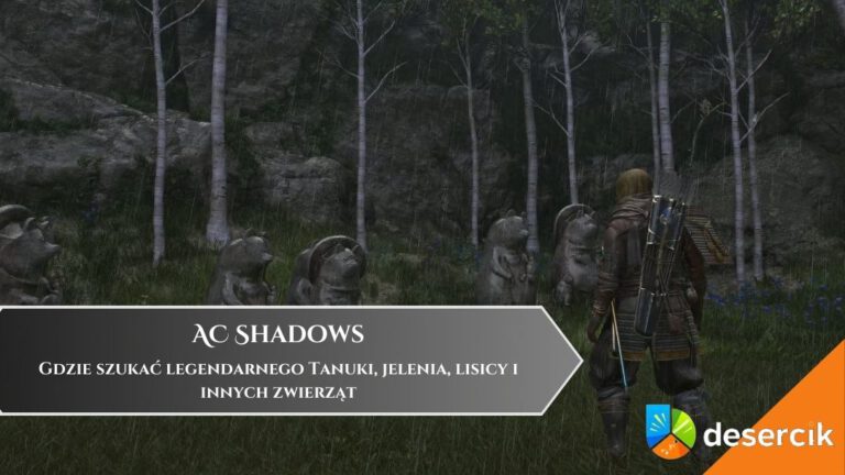 AC Shadows – Gdzie szukać legendarnego Tanuki, jelenia, lisicy i innych zwierząt