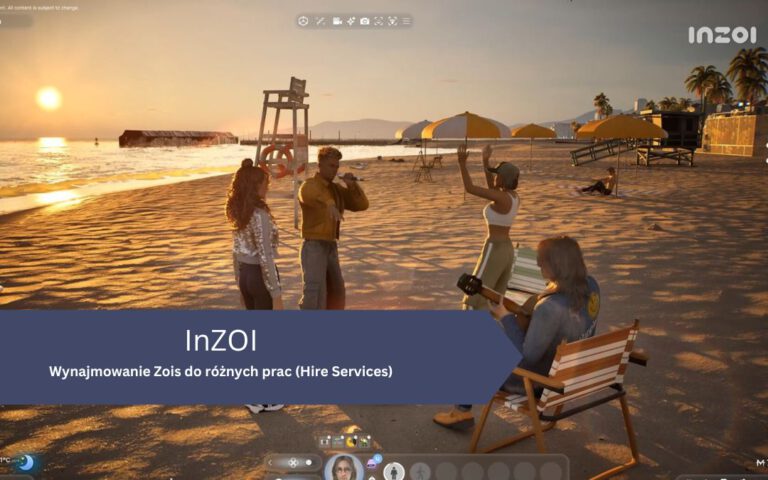 InZOI – jak działa Hire Services, dlaczego warto z tego korzystać