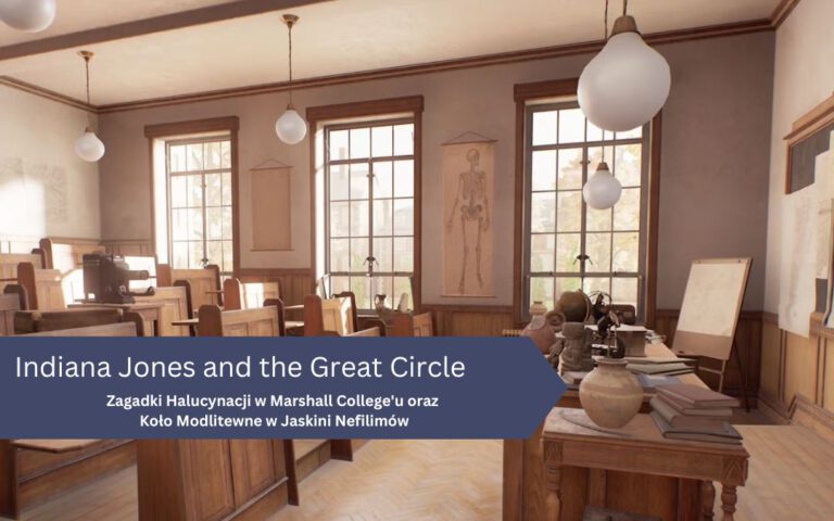 Zagadki Halucynacji w Marshall College’u oraz Koło Modlitewne w Jaskini Nefilimów w Indiana Jones Great Circle