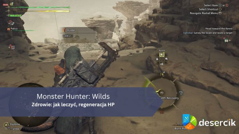 Monster Hunter: Wilds – Zdrowie: jak leczyć, regeneracja HP