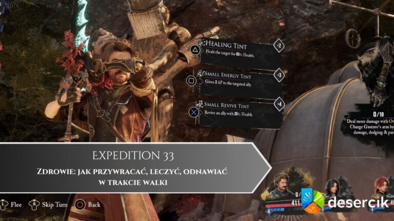 Expedition 33 – Zdrowie: jak przywracać, leczyć, odnawiać w trakcie walki