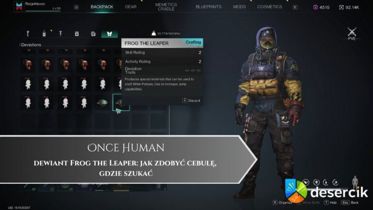 Once Human – dewiant Frog the Leaper: jak zdobyć cebulę, gdzie szukać