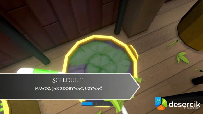 Schedule I – nawóz: jak zdobywać, używać