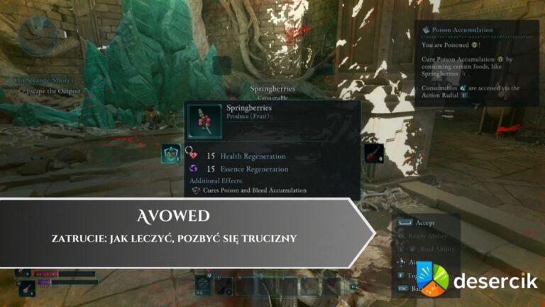 Avowed &ndash; zatrucie: jak leczyć, pozbyć się trucizny