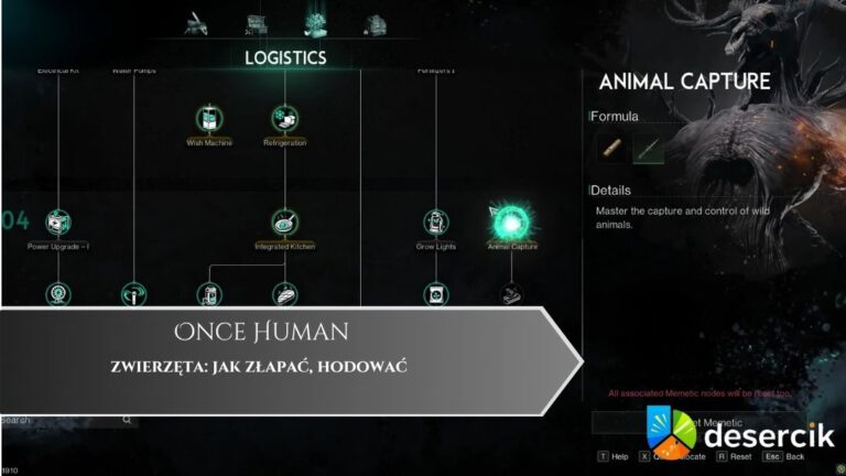 Once Human – zwierzęta: jak złapać, hodować