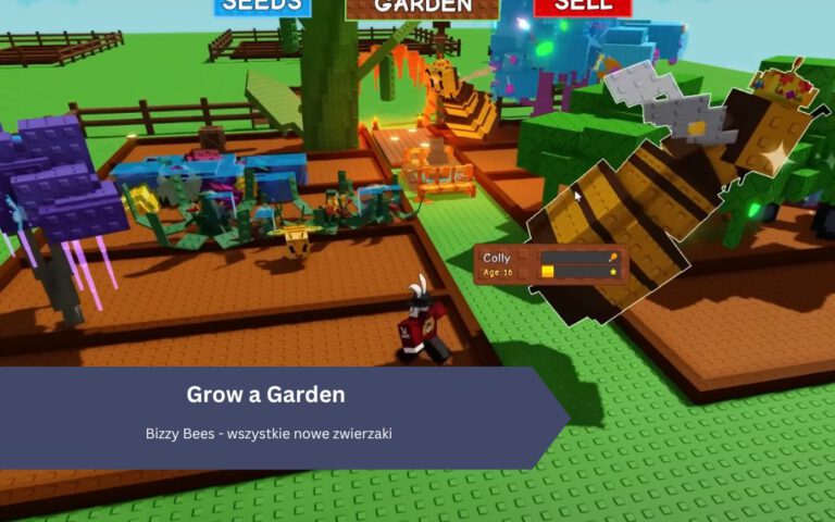 Grow a Garden: Bizzy Bees – wszystkie nowe zwierzaki