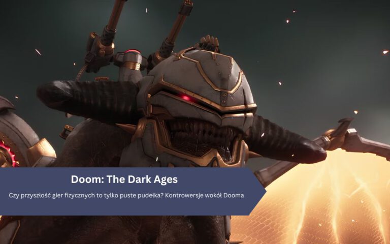Czy przyszłość gier fizycznych to tylko puste pudełka? Kontrowersje wokół Dooma