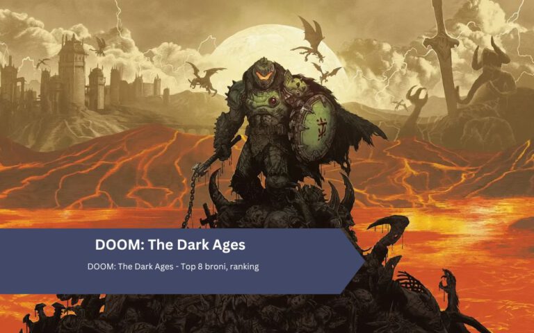 DOOM: The Dark Ages – Top 8 broni, ranking