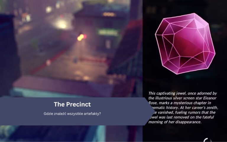 The Precinct – artefakty: gdzie znaleźć, kody do sejfów, Przenikliwy umysł