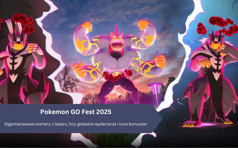 GO Fest 2025: Gigantamaxowe startery z Galaru, trzy globalne wydarzenia i tona bonusów!