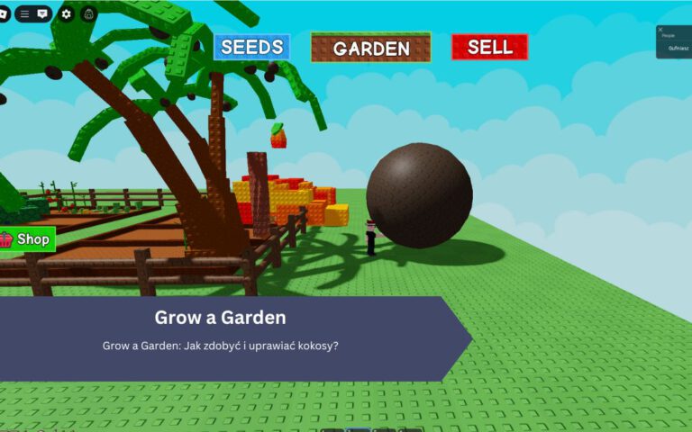 Grow a Garden: Jak zdobyć i uprawiać kokosy?