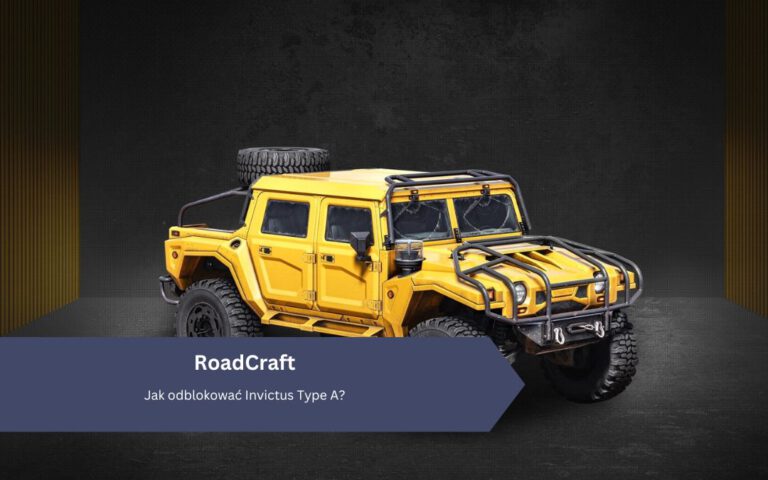 RoadCraft: Jak odblokować Invictus Type A?