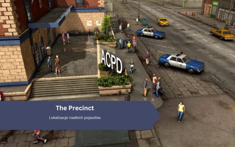 The Precinct – Lokalizacje rzadkich pojazdów