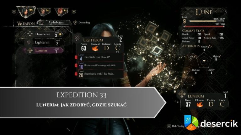 Expedition 33 – Lunerim: jak zdobyć, gdzie szukać