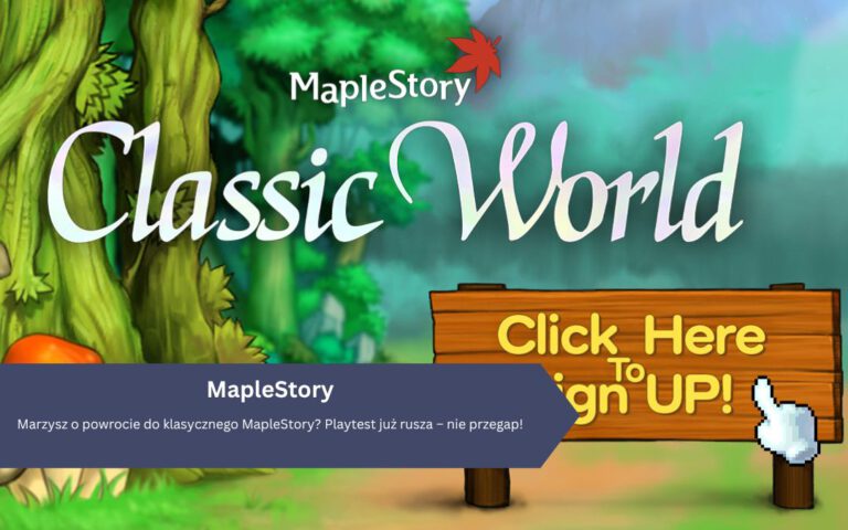 Marzysz o powrocie do klasycznego MapleStory? Playtest już rusza – nie przegap!