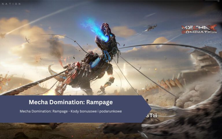 Mecha Domination: Rampage – Kody bonusowe i podarunkowe