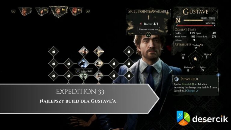 Expedition 33 &ndash; Najlepszy build dla Gustave&rsquo;a