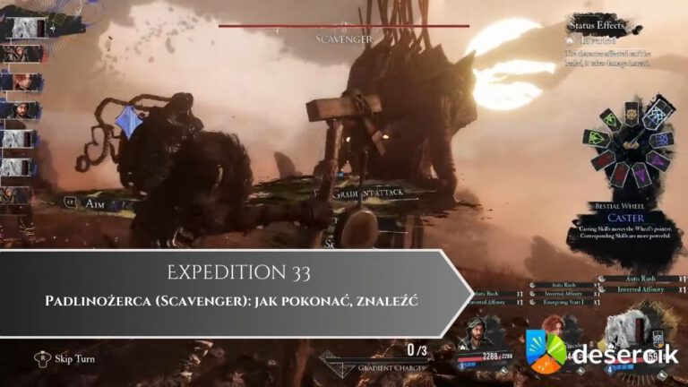 Expedition 33 – Padlinożerca (Scavenger): jak pokonać, znaleźć