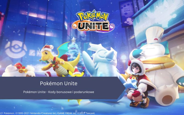 Pokémon Unite – Kody bonusowe i podarunkowe