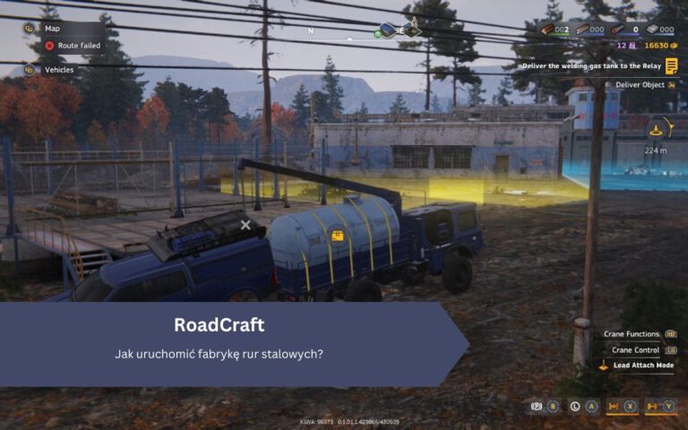 Roadcraft: Jak uruchomić fabrykę rur stalowych?