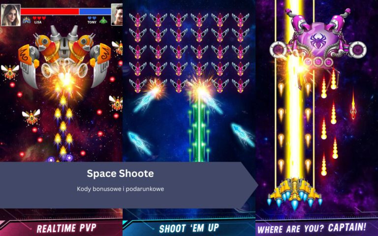 Space Shooter: Kody bonusowe i podarunkowe
