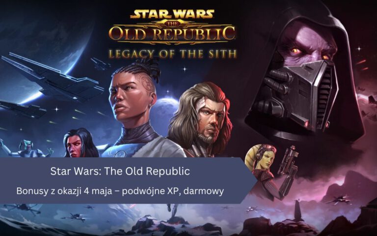 Star Wars: The Old Republic rozdaje bonusy z okazji 4 maja – podwójne XP, darmowy