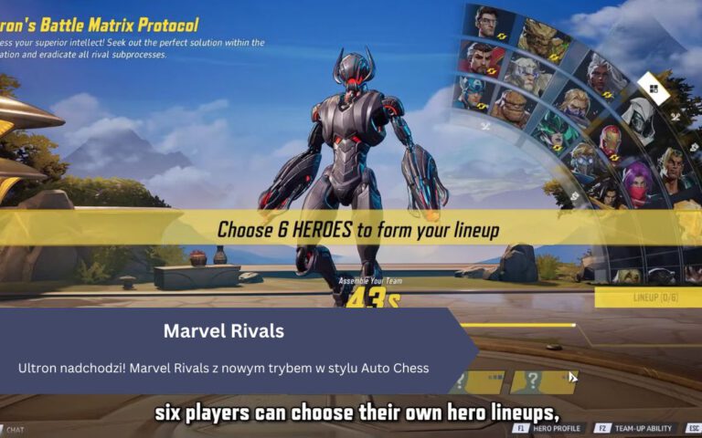 Ultron nadchodzi! Marvel Rivals z nowym trybem w stylu Auto Chess